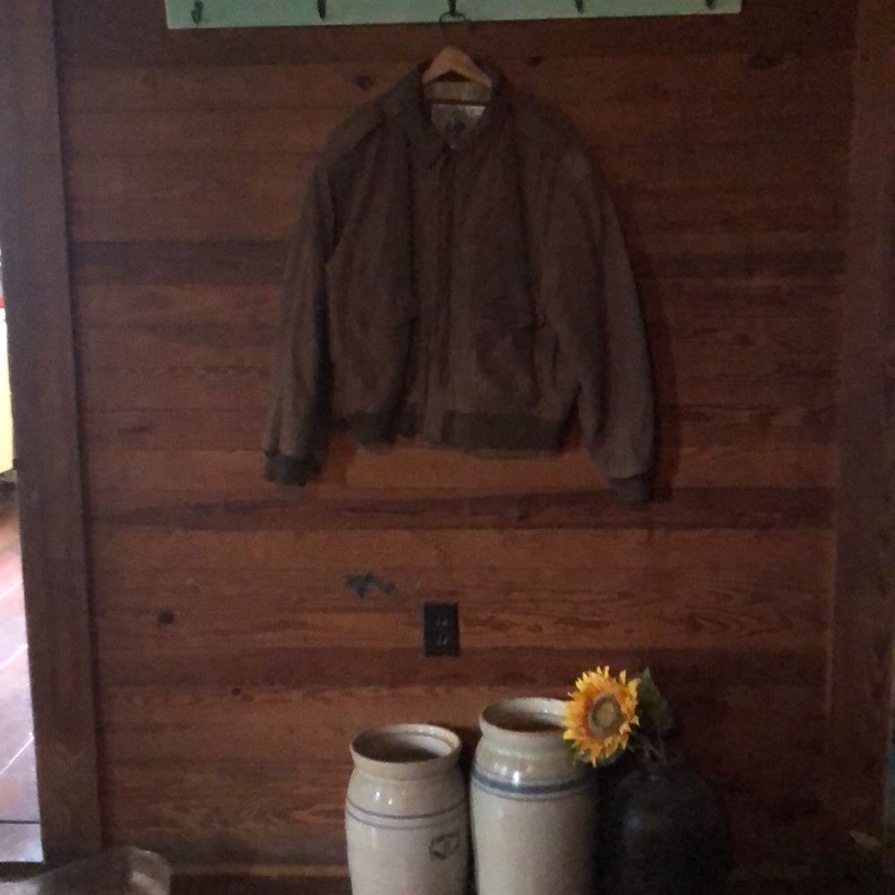 Vintage urban cowboy leather jacket